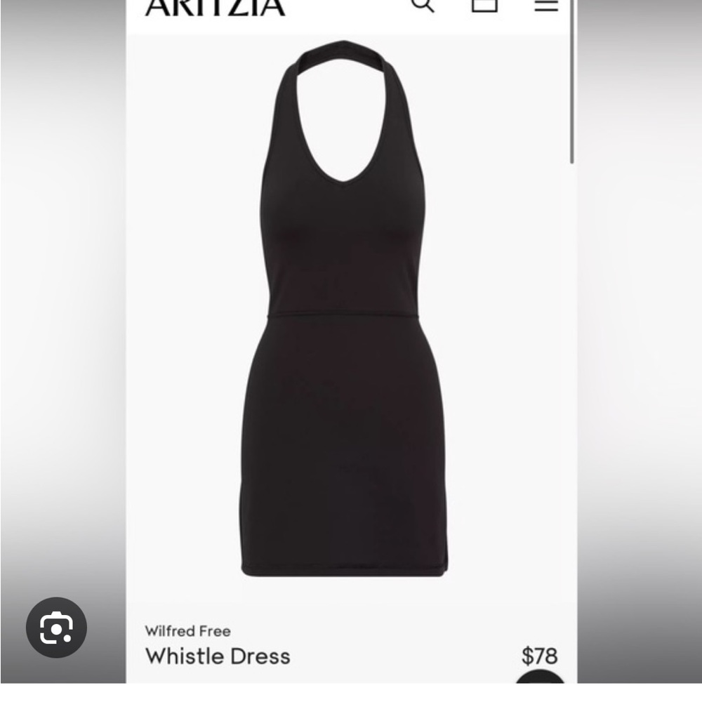 Brand new whistle dress aritzia